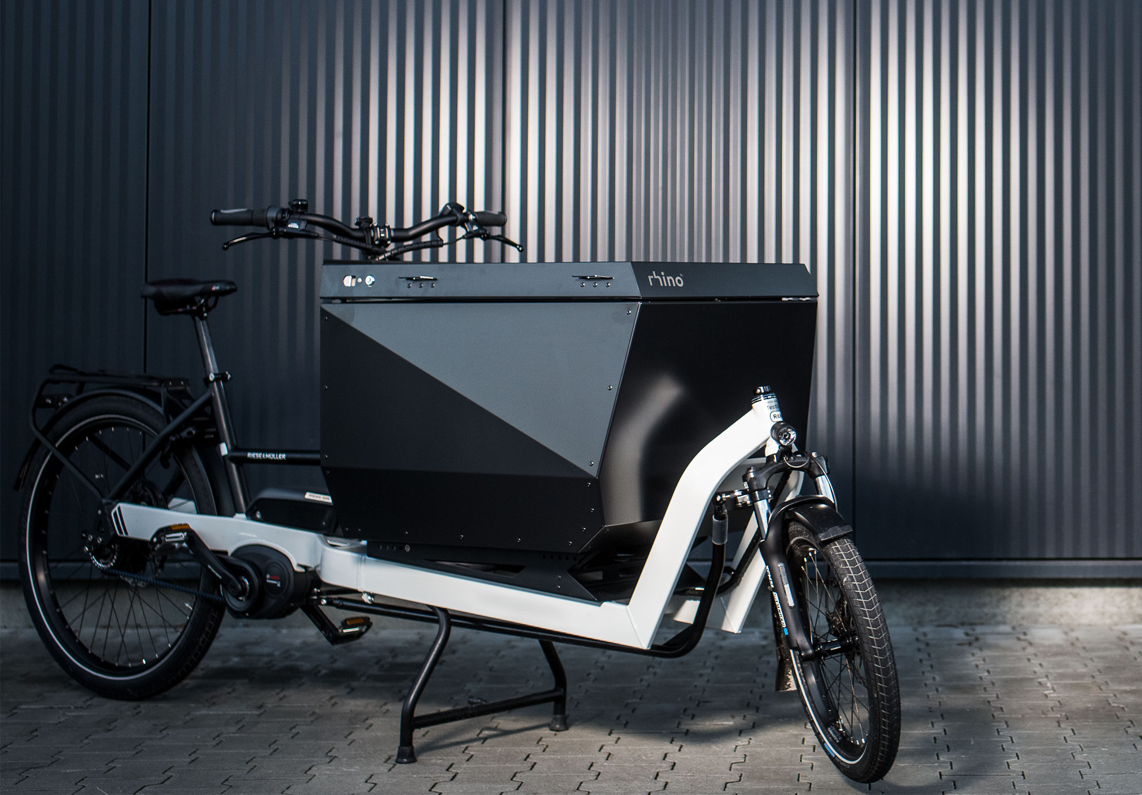 rhino: modulare Containersysteme für Cargobikes