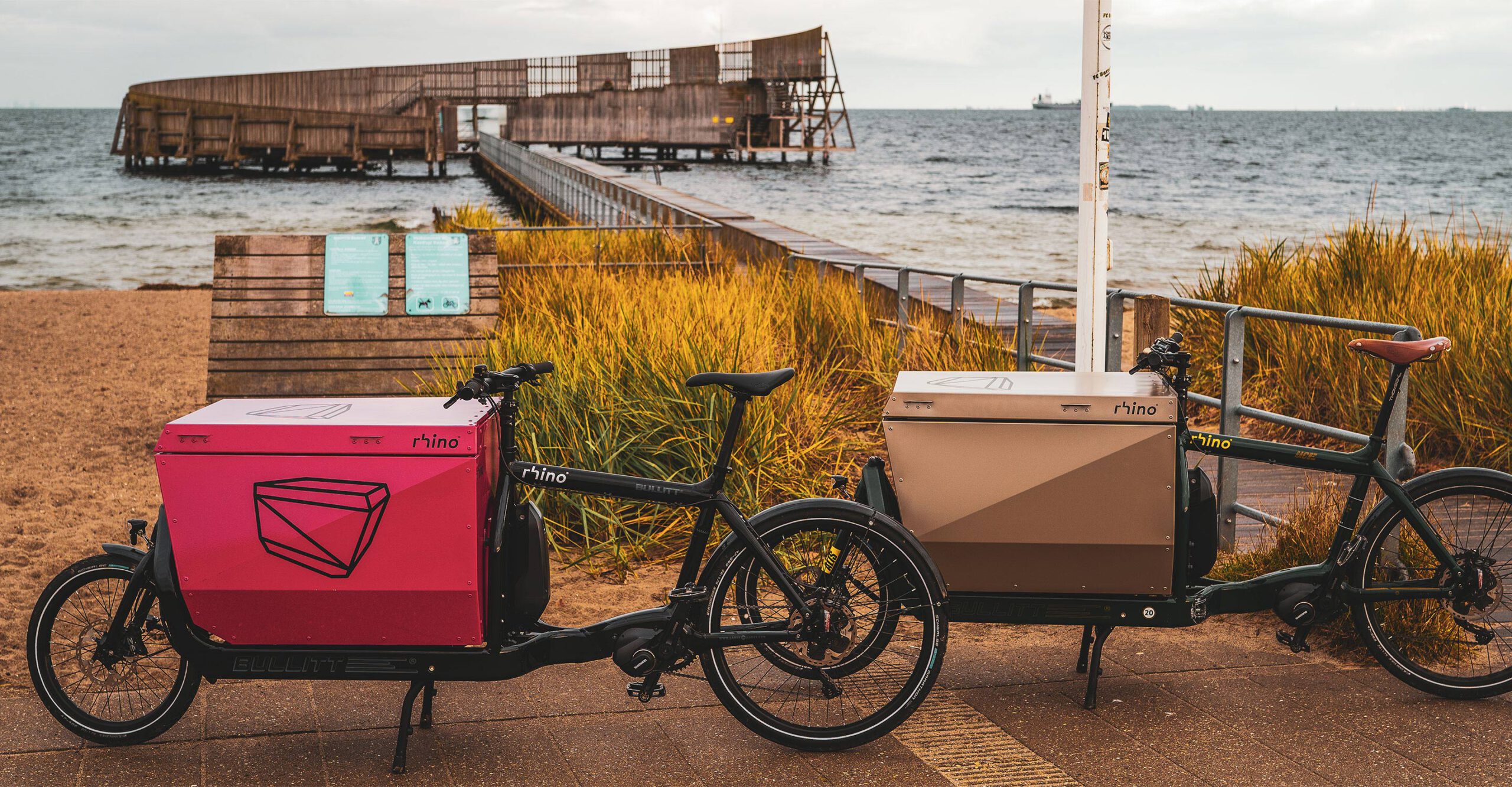 rhino boxes and containers for cargo bicycles